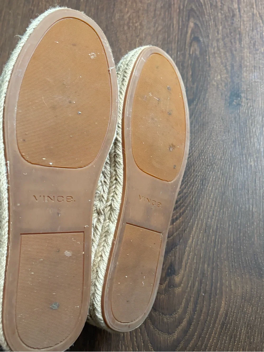 Vince Ulla Suede Espadrille Slip-On - Beige 7.5 EUC!